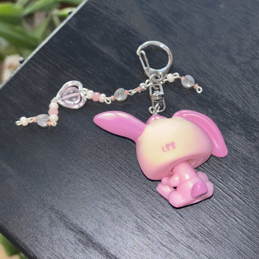 LPS Bunny Bag Charm / Keychain - Picture 3 of 3